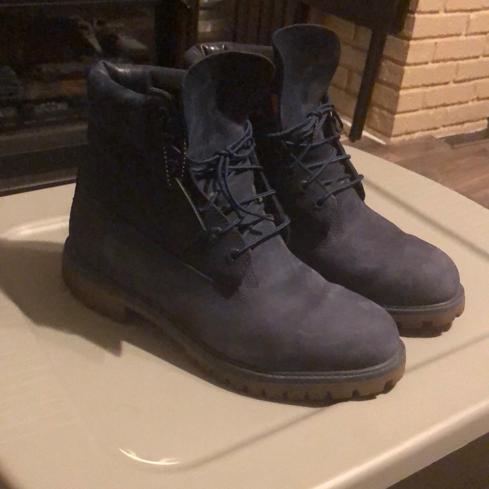 Men’s Blue Timberlands